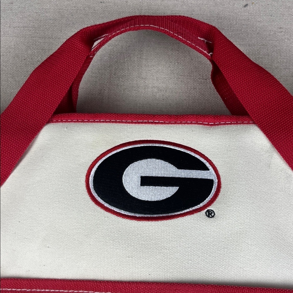 UGA Logobrands Large Canvas Insulated Bag - Picture 3 of 9